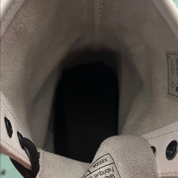 Dr. Martens Women's White Combat Boots - Picture 4 of 8